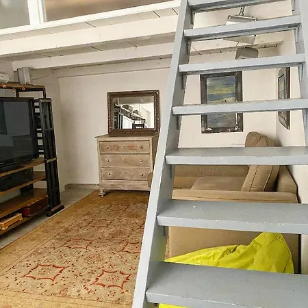 Loft With Little Backyard And Patio Apartament *